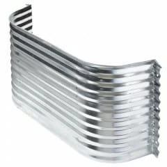 corrugated steel window well