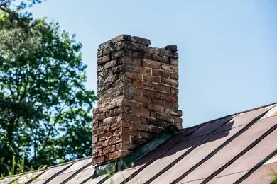 old chimney in need of removal